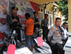 Pelaku Pencurian dengan Pemberatan Kendaraan Sepeda Motor Diamankan Polres Sukabumi